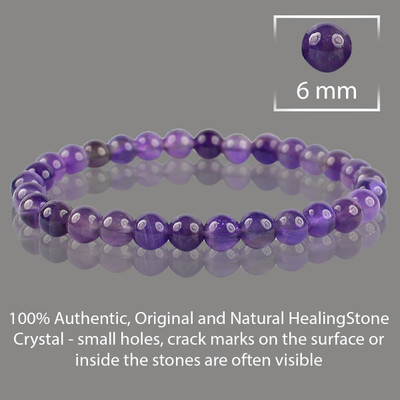 REIKI CRYSTAL PRODUCTS Stone, Crystal Amethyst, Beads, Crystal Bracelet