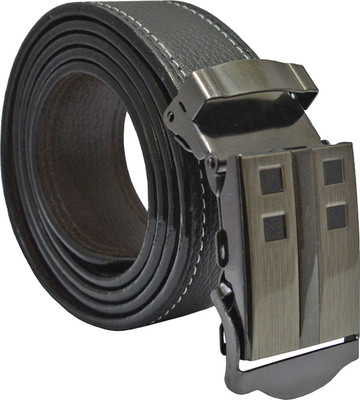 HENEDA Men Formal Black Synthetic Belt