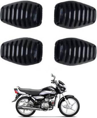 Ramanta Plastic Indicator Grill Bike Headlight Grill (Black) set of 4pcs Bike Headlight Grill(Black)