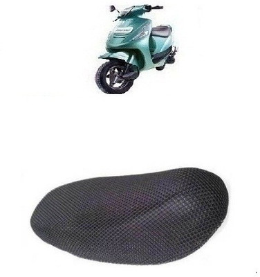 NematKhana cool-mesh-a-086 Single Bike Seat Cover For Mahindra Kine