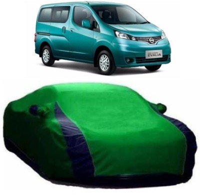 Genipap Car Cover For Nissan Evalia (With Mirror Pockets)(Green)