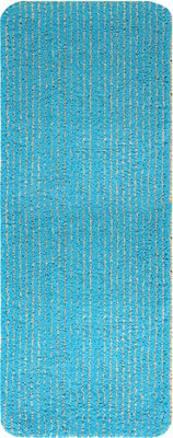 Saral Home Light Blue Polyester Runner(2 ft,  X 5 ft, Rectangle)