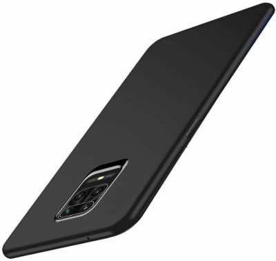 Caseline Back Cover for Redmi Note 9 Pro , Redmi Note 9 Pro Max(Black, Grip Case, Silicon, Pack of: 1)