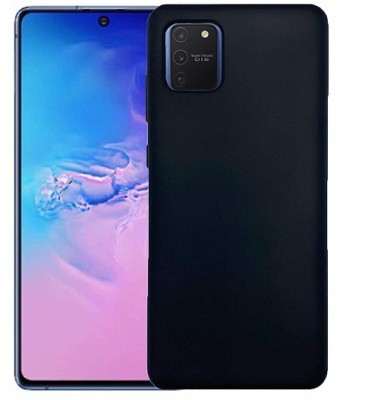 NEXZONE Back Cover for SAMSUNG GALAXY S10 LITE(Black, Grip Case, Silicon, Pack of: 1)