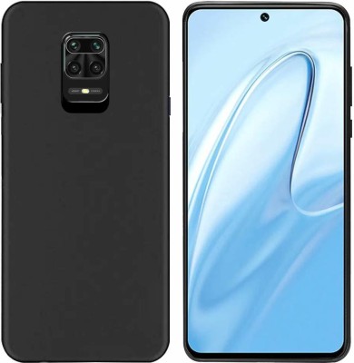 Caseline Back Cover for Redmi Note 9 Pro(Black, Grip Case, Silicon, Pack of: 1)