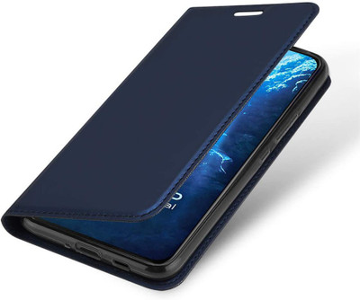 Helix Flip Cover for Vivo V17 Pro(Blue, Shock Proof, Pack of: 1)