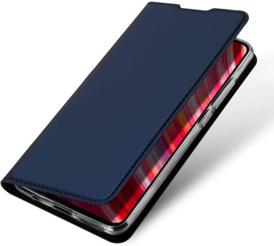 Helix Flip Cover for Redmi Note 8 Pro(Blue, Shock Proof, Pack of: 1)