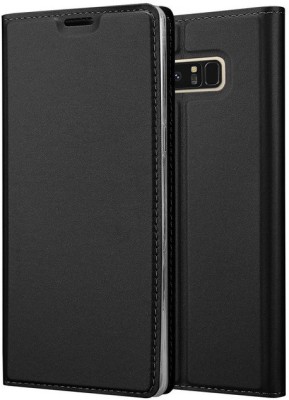 Helix Flip Cover for Samsung Galaxy Note 8(Black, Shock Proof, Pack of: 1)