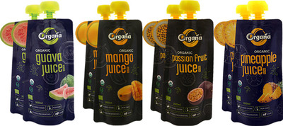 Organa Organic Tropical Fruit Juice(8 x 200 ml)