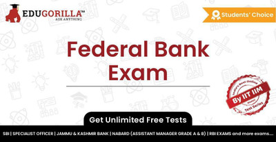 EduGorilla Federal Bank Exam(Online Test Series)