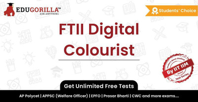 EduGorilla FTII Digital Colourist(Online Test Series)
