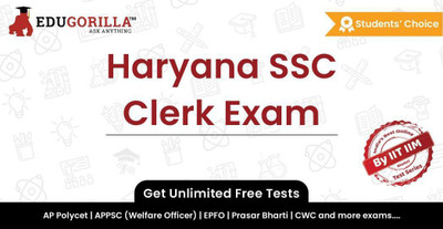 EduGorilla Haryana SSC Clerk Exam(Online Test Series)