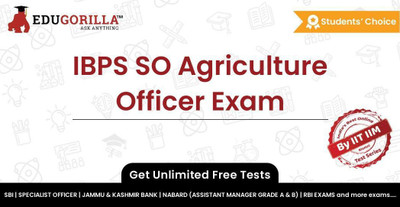 EduGorilla IBPS SO Agriculture Officer Exam(Online Mock Test)
