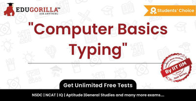 EduGorilla Computer Basics Typing(Online Test Series)