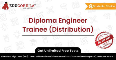 EduGorilla Diploma Engineer Trainee (Distribution)(Online Test Series)