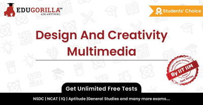 EduGorilla Design And Creativity Multimedia(Online Test Series)