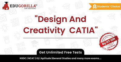 EduGorilla Design And Creativity CATIA(Online Mock Tests)