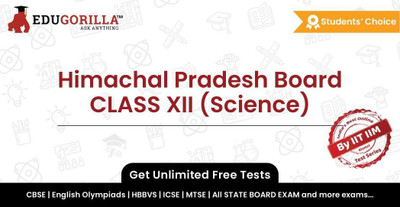 EduGorilla Himachal Pradesh Board CLASS XII (Science)(Online Test Series)
