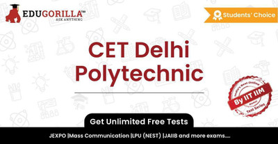 EduGorilla CET Delhi Polytechnic(Online Test Series)