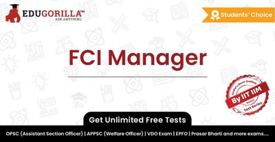 EduGorilla FCI Manager(Online Test Series)