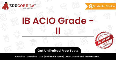 EduGorilla IB ACIO Grade - II(Online Test Series)