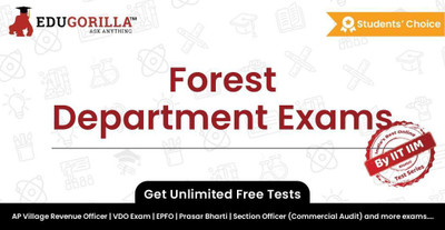 EduGorilla Forest Department Exams(Online Mock Test)