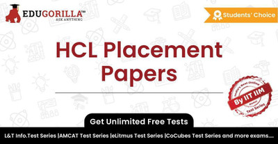 EduGorilla HCL Placement Papers(Online Test Series)