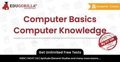 EduGorilla Computer Basics Computer Knowledge(Online Test Series)