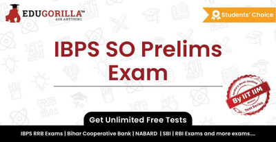 EduGorilla IBPS SO Prelims Exam(Online Test Series)