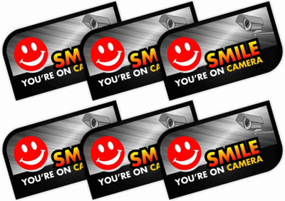 KREEPO SMILE YOU'RE ON CAMERA Emergency Sign