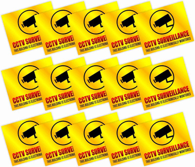 KREEPO WARNING! CCTV VIDEO SURVEILLANCE IN 24 HOUR OPERATION Emergency Sign