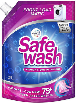 SafeWash Front Load Matic For MACHINE WASH Liquid Detergent(2 L)