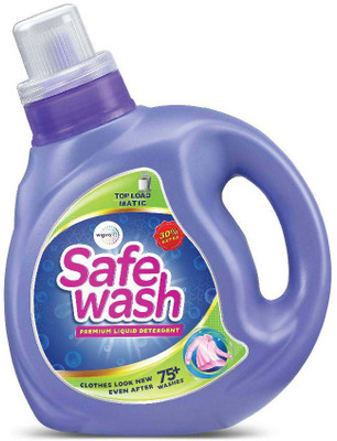 SafeWash Top Load Matic For MACHINE WASH Liquid Detergent(1 L)