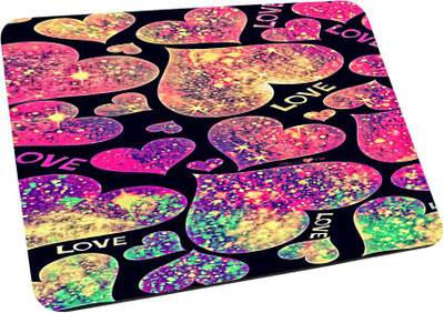 AY FASHION Printed Anti Skid Square Gaming Foldable with Nonslip Base for Laptop & Desktop/Computer etc_017 Non Slip Base Mousepad(Multicolor)