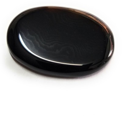 Sahiba Gems 33.95 Carat Sulemani Kala Hakik (Akik) Stone Oval Shape Gemstone for Bracelet, Locket & Pendant Size Agate Stone Pendant