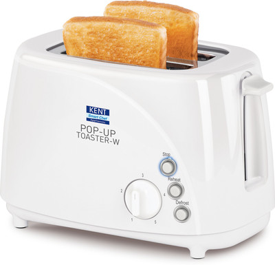 KENT 16031 850 W Pop Up Toaster(White) deal from flipkart