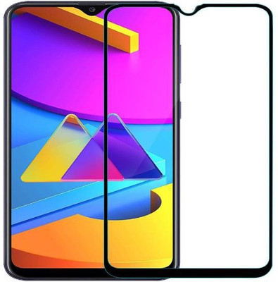BeeVault Edge To Edge Tempered Glass for Samsung Galaxy M10s(Pack of 2)