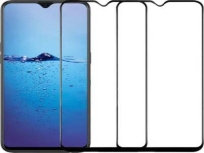 BeeVault Edge To Edge Tempered Glass for Oppo F9(Pack of 2)