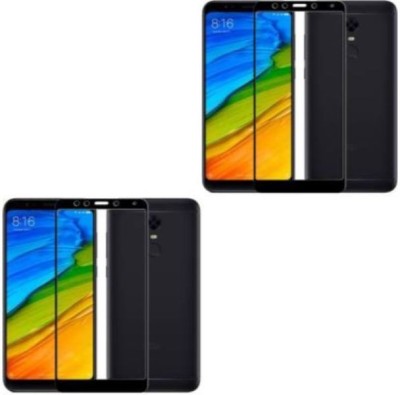 CLASIKCART Edge To Edge Tempered Glass for Mi Redmi Note 5(Pack of 2)