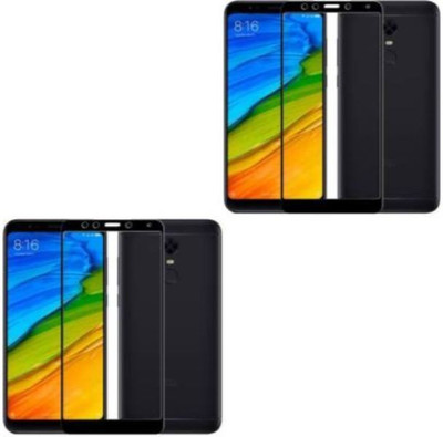 CLASIKCART Edge To Edge Tempered Glass for Mi Redmi Note 5(Pack of 2)
