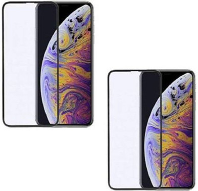 BeeVault Edge To Edge Tempered Glass for Apple iPhone XS Max(Pack of 2)