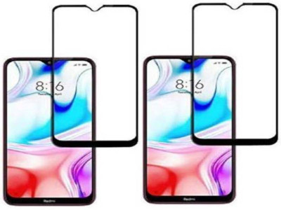 BeeVault Edge To Edge Tempered Glass for Mi Redmi 8(Pack of 2)