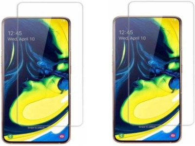 BeeVault Tempered Glass Guard for Samsung Galaxy A80(Pack of 2)