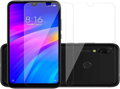 BeeVault Tempered Glass Guard for Mi Redmi 7(Pack of 2)