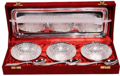 Being Nawab Chip & Dip Tray, Bowl Serving Set(Pack of 7)