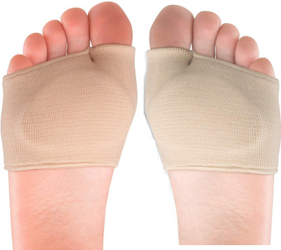Sozzumi Metatarsal pad foot cushion sleeve for men and women (1 Pair) Foot Support(Beige)