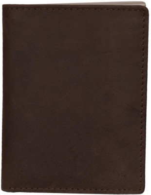 Leatherman Fashion Men Brown Genuine Leather Wallet(8 Card Slots)