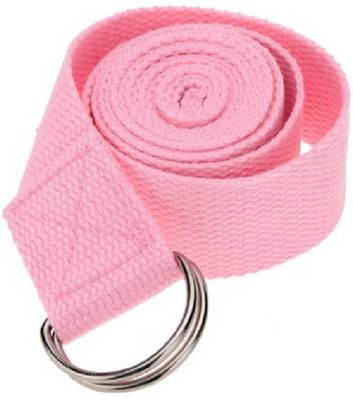 Gross Ventures GROSSVENTURES_PINKSTRAP_01 Cotton Yoga Strap(Pink)