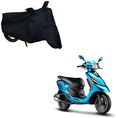 Gavya Waterproof Two Wheeler Cover for TVS(Zest, Silver)