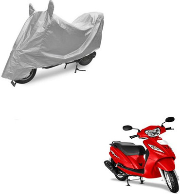 RPSENTTERPR Waterproof Two Wheeler Cover for TVS(Wego, Grey)